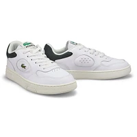 Women's Lineset Leather Lace Up Sneaker - White/Da