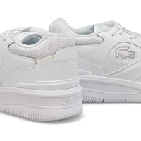Men's Lineshot Lace Up Fashion Sneaker - White/Whi