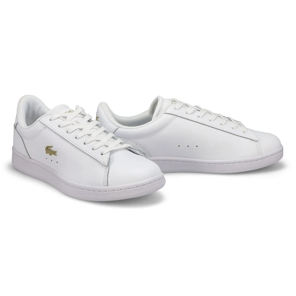 Baskets en cuir CARNABY SET, blanc/or, femmes