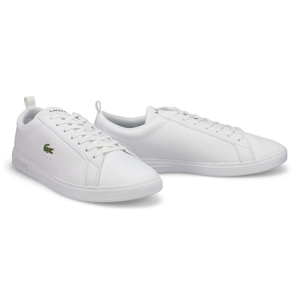 Men's Carna Base Leather Fashion Sneaker - White/W