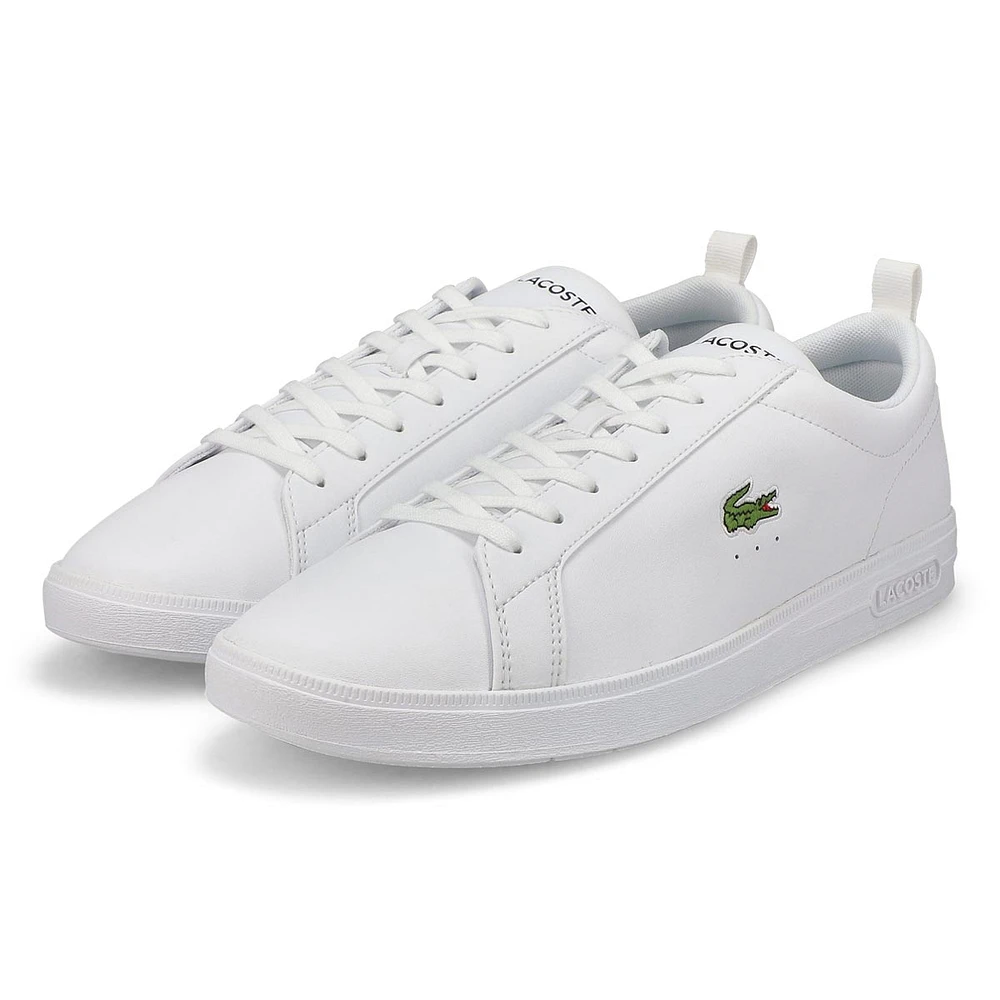 Baskets de mode en cuir CARNA BASE, blanc/blanc, h