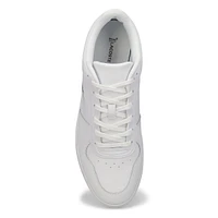 Men's T-Base Leather Fashion Sneaker - White/White