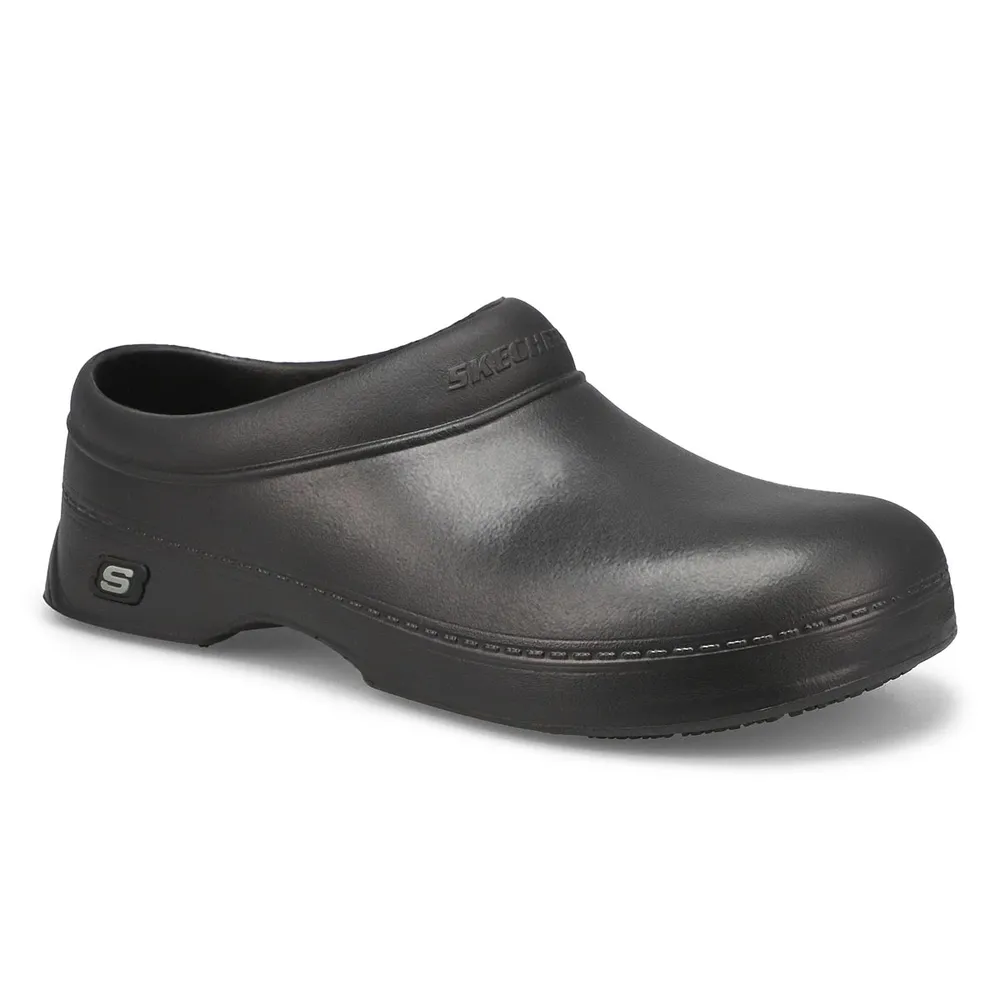 Men's Oswald Slip Resistant Clog - Black