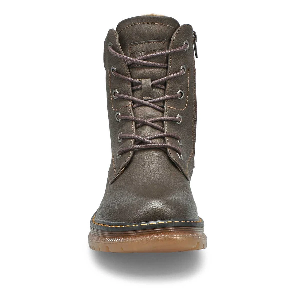 Botte militaire imperméable PEYTON 01, brun, femme