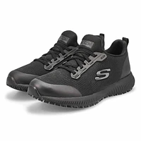 Women's Squad Slip Resistant Sneaker - Black