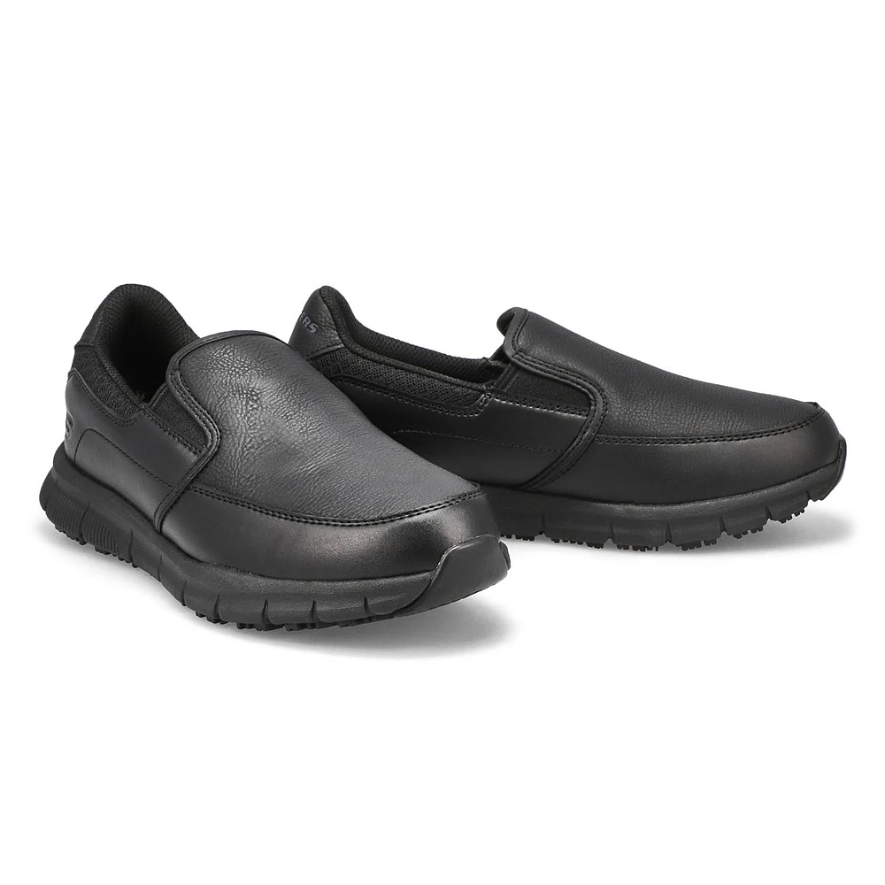 Women's Nampa Annod Slip Resistant Shoe - Black