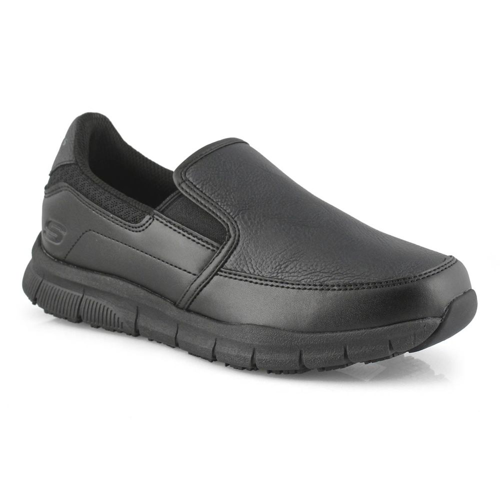 Women's Nampa Annod Slip Resistant Shoe - Black