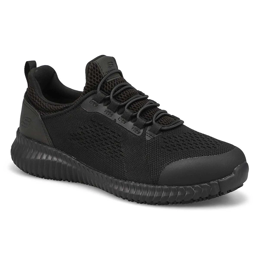 Women's Squad Slip Resistant Sneaker - Black