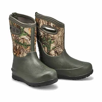 Botte imperméable NEO CLASSIC REAL DINO, noir/mult