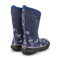 Botte imp. CLASSIC HOCKEY, bleu/multi, garçons