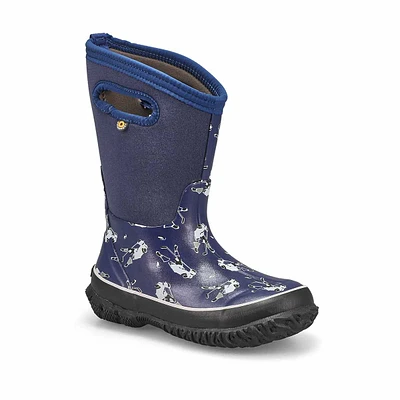 Botte imp. CLASSIC HOCKEY, bleu/multi, garçons