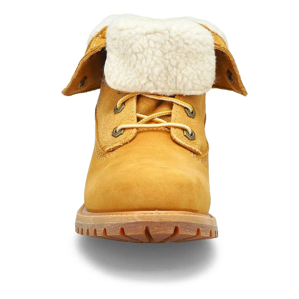 Women's Authentics Teddy Fold Down Boot - Wheat