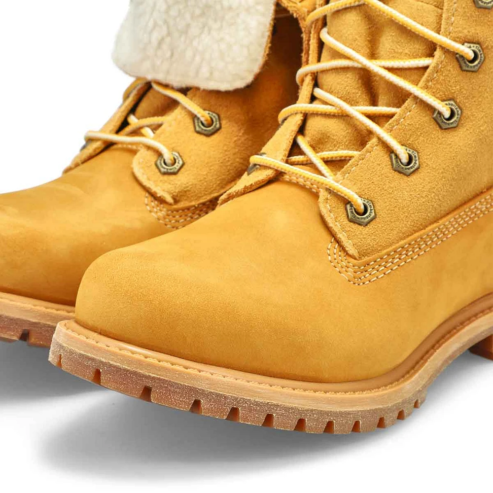 Women's Authentics Teddy Fold Down Boot - Wheat