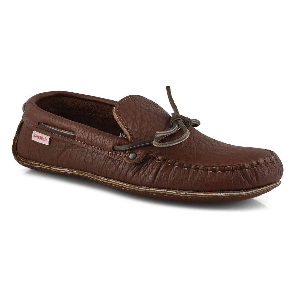 Men's 9018 Double Sole Handsewn Oil SoftMocs - Bro