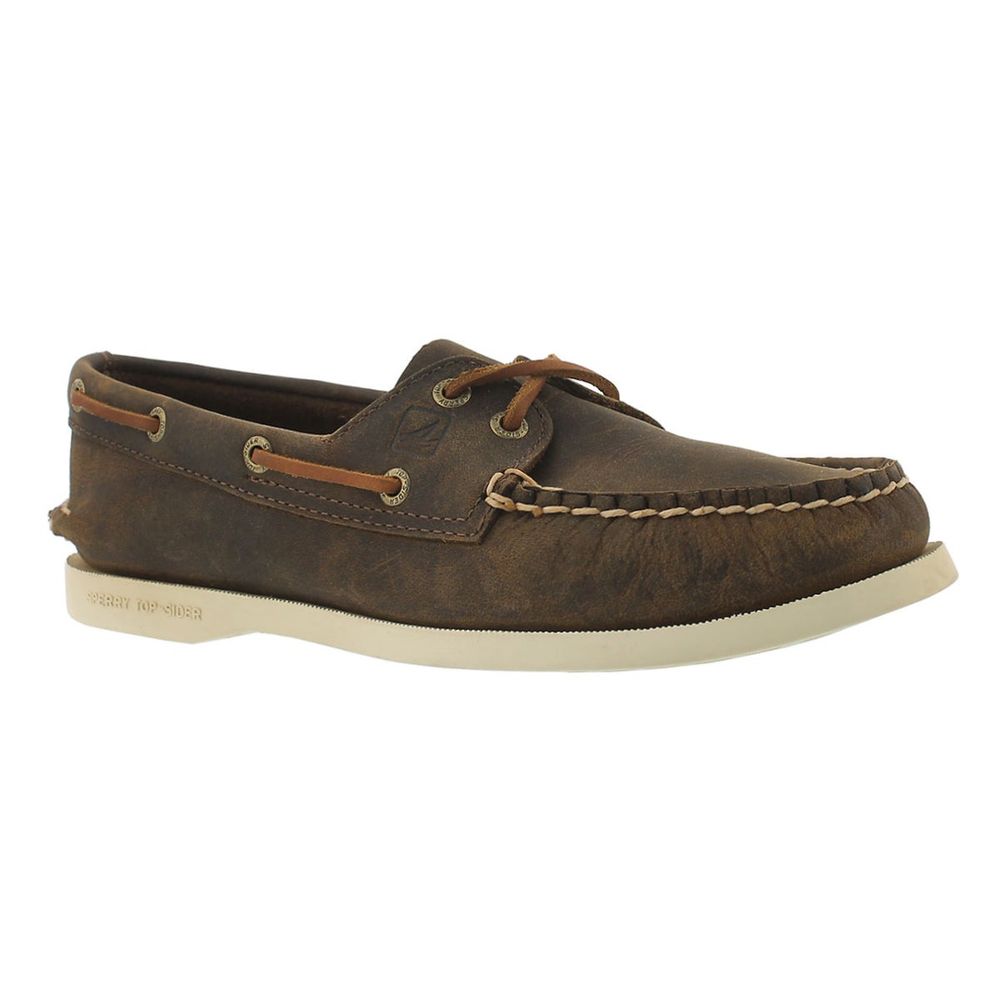 Women's Authentic Original Boat Shoe- Sahara Brown