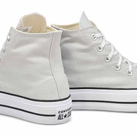 Women's Chuck Taylor All Star Lift Hi Leather Plat