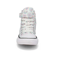 Girls Chuck Taylor All Start 1V Happy Hearts Sneak