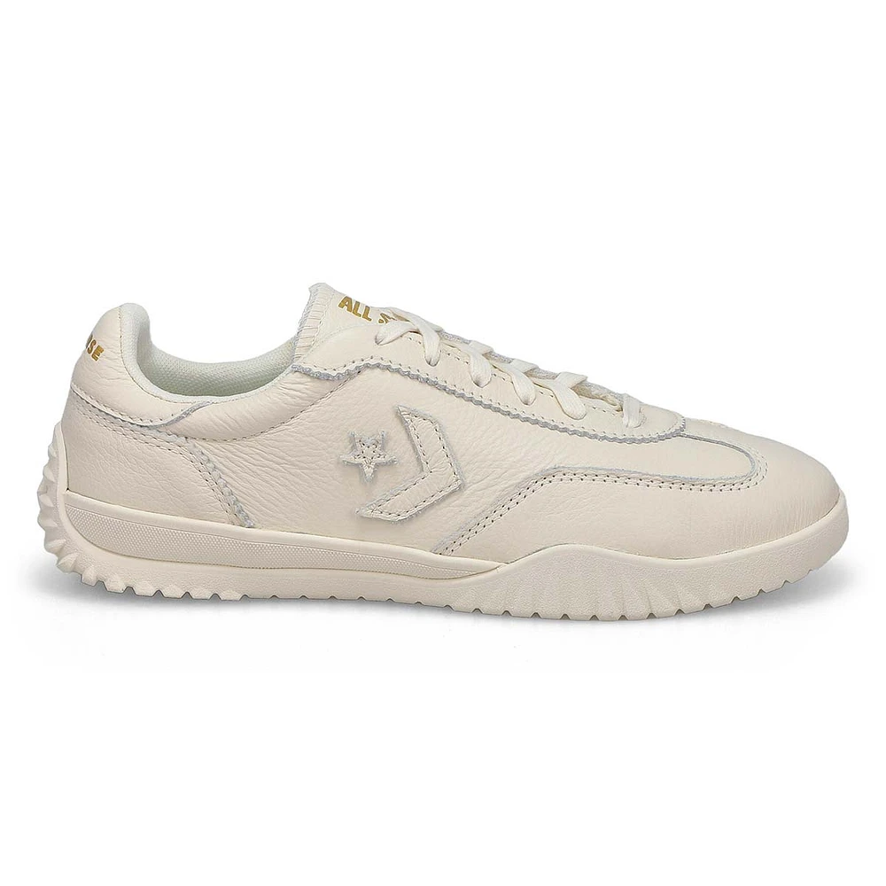 Women's Run Star Trainer-Mono Leather Lace Up Snea