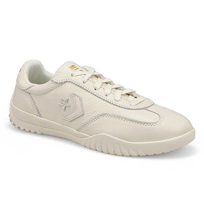 Women's Run Star Trainer-Mono Leather Lace Up Snea