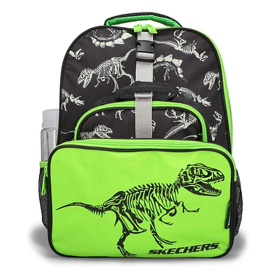 Ensemble sac à dos 5 pièces DINO, enfants