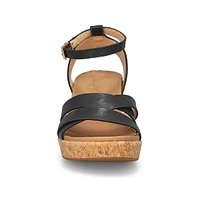 Women's Alicent Wedge Sandal - Black