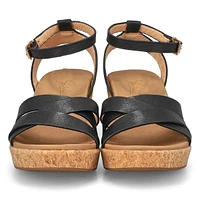 Women's Alicent Wedge Sandal - Black