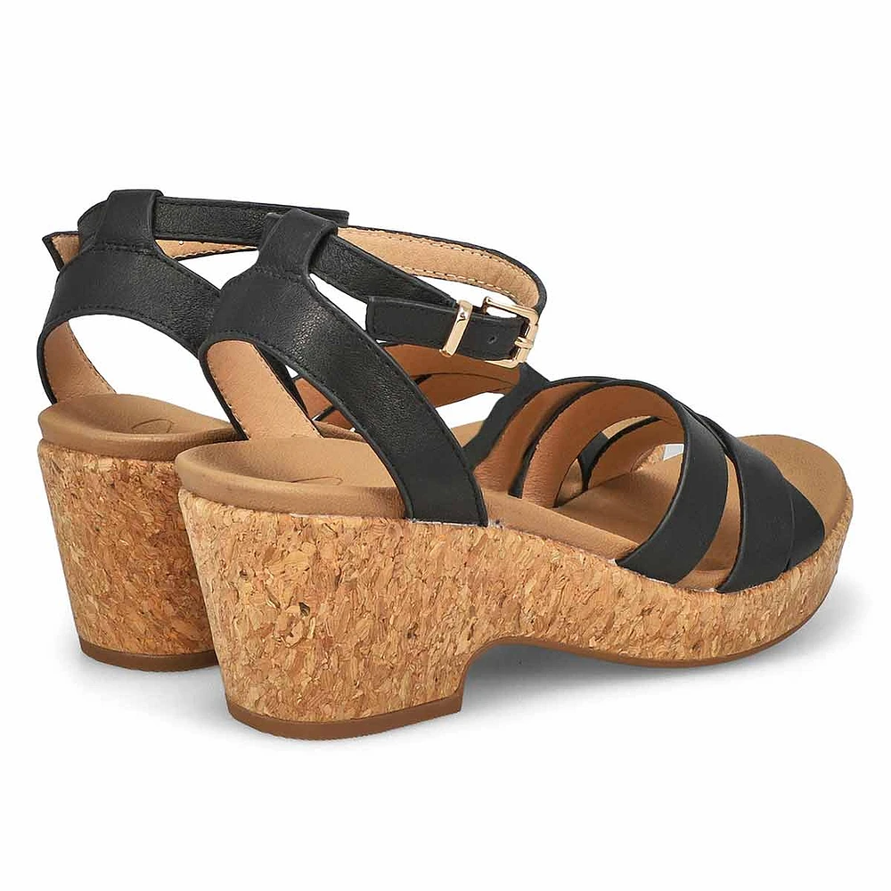 Women's Alicent Wedge Sandal - Black