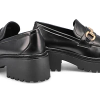 Women's Alley Platform Loafer - Black