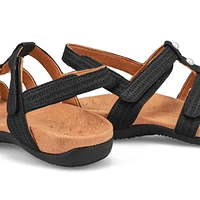 Women's Amber Pearl Casual Sandal - Black