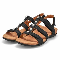 Women's Amber Pearl Casual Sandal - Black