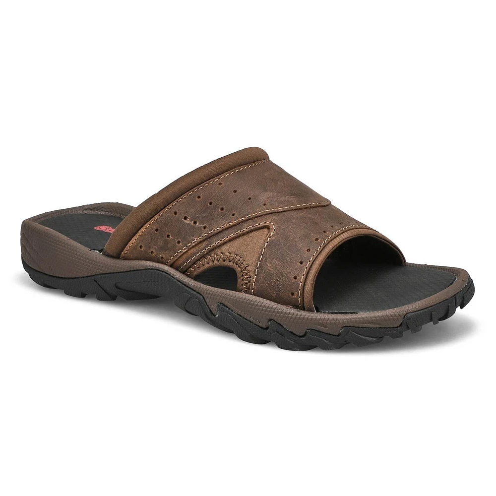 Men's Barry Casual Slide Sandal - Brown