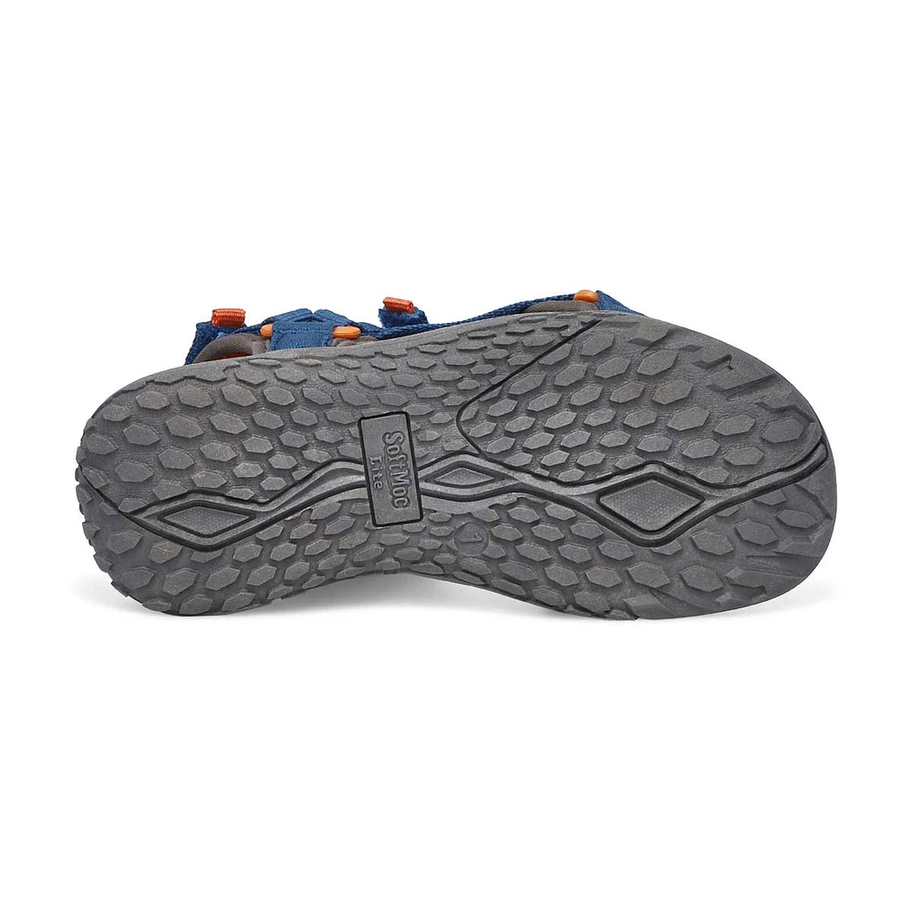 Boys' Benny Sport Sandal - Navy/Orange