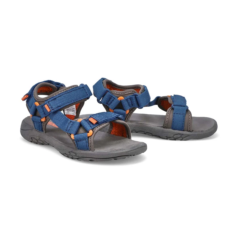 Boys' Benny Sport Sandal - Navy/Orange