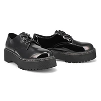 Women's Brenton Platform Oxford - Black Patent