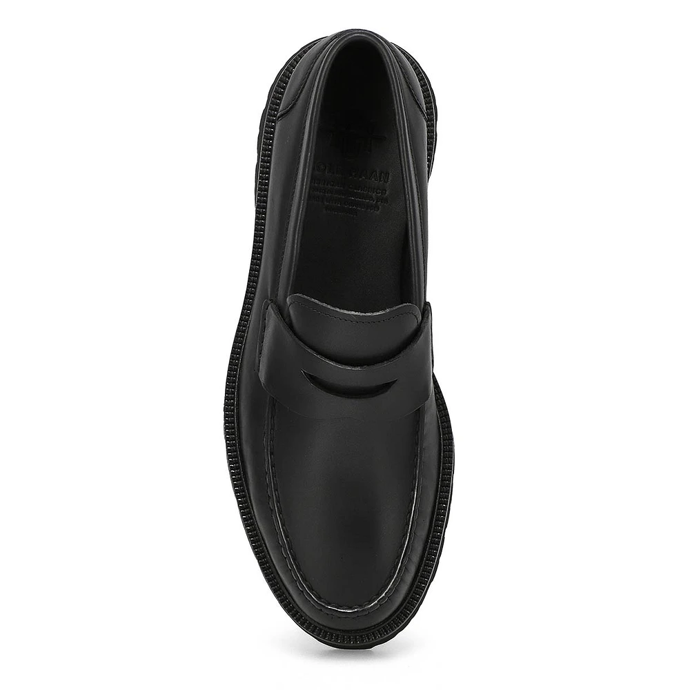 Men's American Classic Penny Loafer - Black/Black