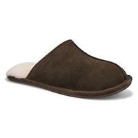 Pantoufle  dos ouvert CADEL 2, chtaigne, hommes