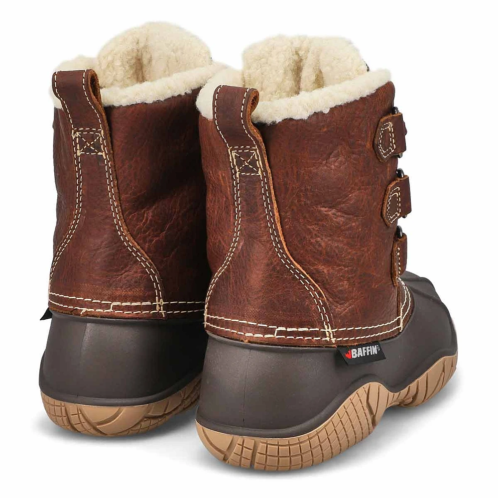 Botte d'hiver imperméable YELLOWKNIFE, brun, femme