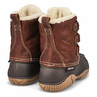 Botte d'hiver imperméable YELLOWKNIFE, brun, femme