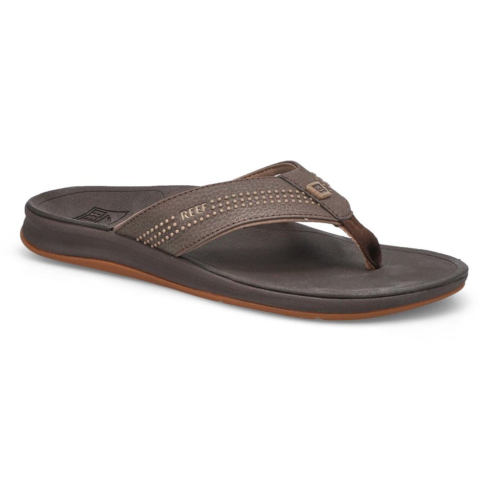 Men's Reef Ortho-Seas Thong Sandal - Black