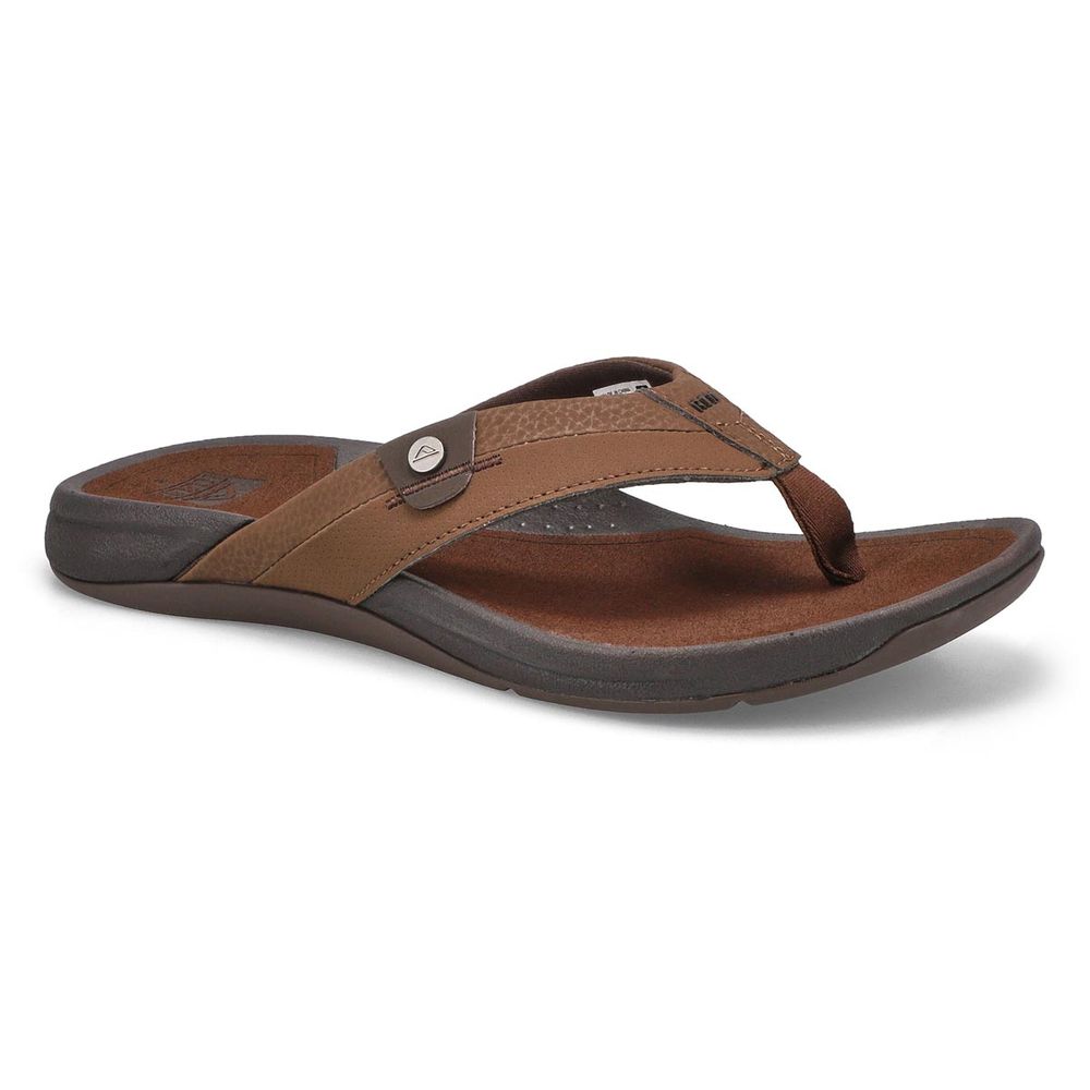 Men's Reef Pacific Thong Sandal - Tobacco