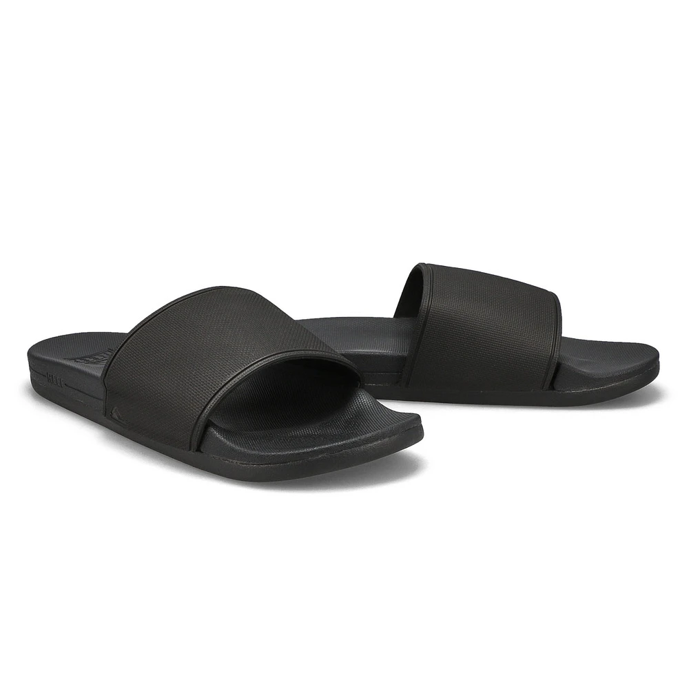 Men's Cushion Slide Sandal - Black