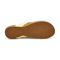 Tong CUSHION HARMONY, banane pâle, femmes