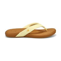 Tong CUSHION HARMONY, banane pâle, femmes