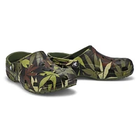 Men's Classic Hemp EVA Comfort Clog - Army Green