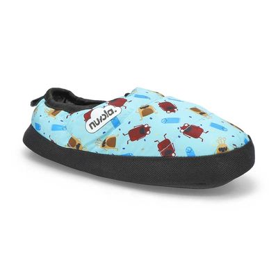 Kids' Classic Printed Monster Slipper