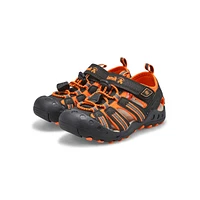 Infants' Crab Closed Toe Sandal - Black/Orange