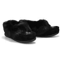 Women's Cute 5 Rabbit Fur SoftMocs