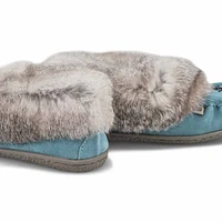 Women's Cute 5 Rabbit Fur SoftMocs