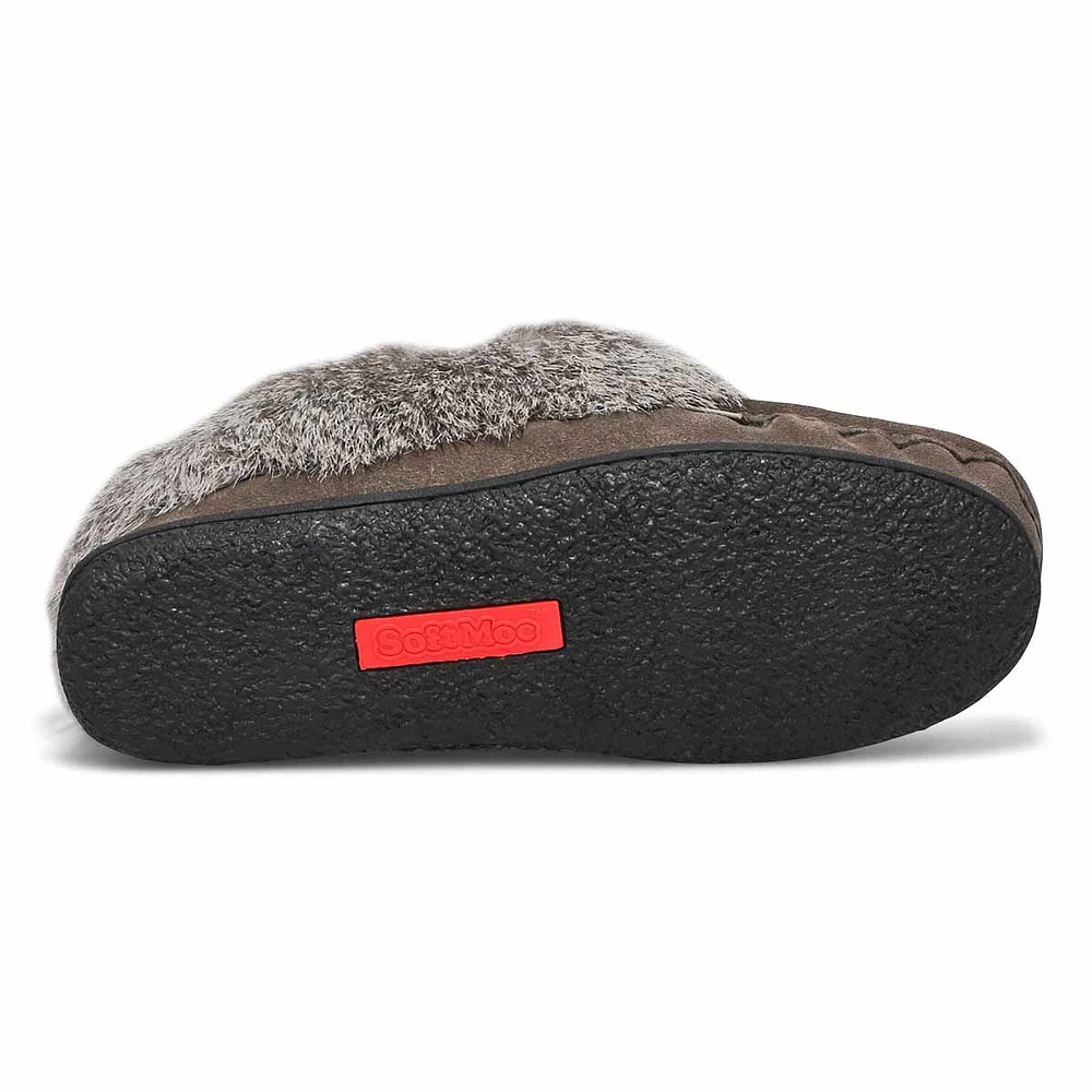 Women's Cute 5 Rabbit Fur SoftMocs