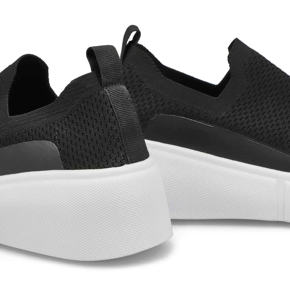 Women's Daley Platform Fashion Sneaker - Black Whi